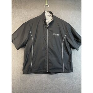 Monterey Club Jacket Mens‎ XXL Black  Full Zip Lily Lake